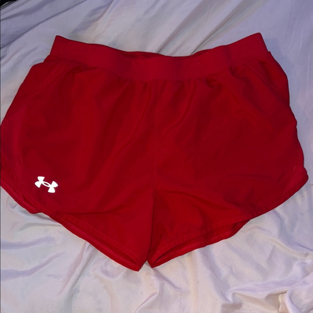 Under Armour Women's Red Shorts